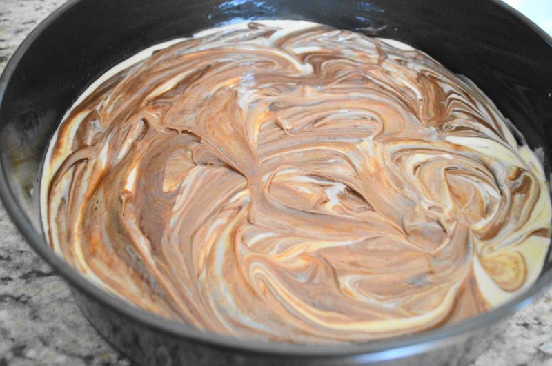 Chocolate Peanut Butter Cheesecake Jeanie And Lulu S Kitchen