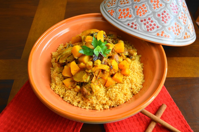 Moroccan Chicken with Couscous - Jeanie and Lulu&amp;#39;s Kitchen