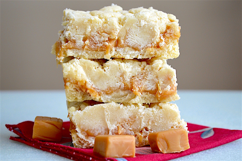 Salted Caramel Butter Bars