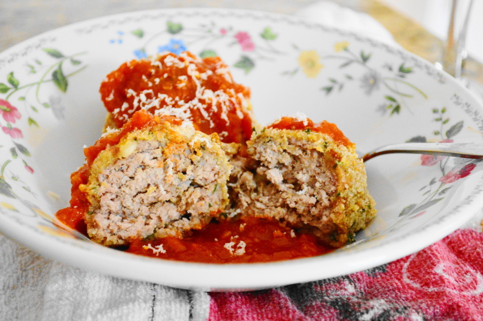 Sicilian Style Meatballs