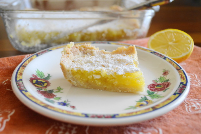 Luscious Lemon Coconut Bars