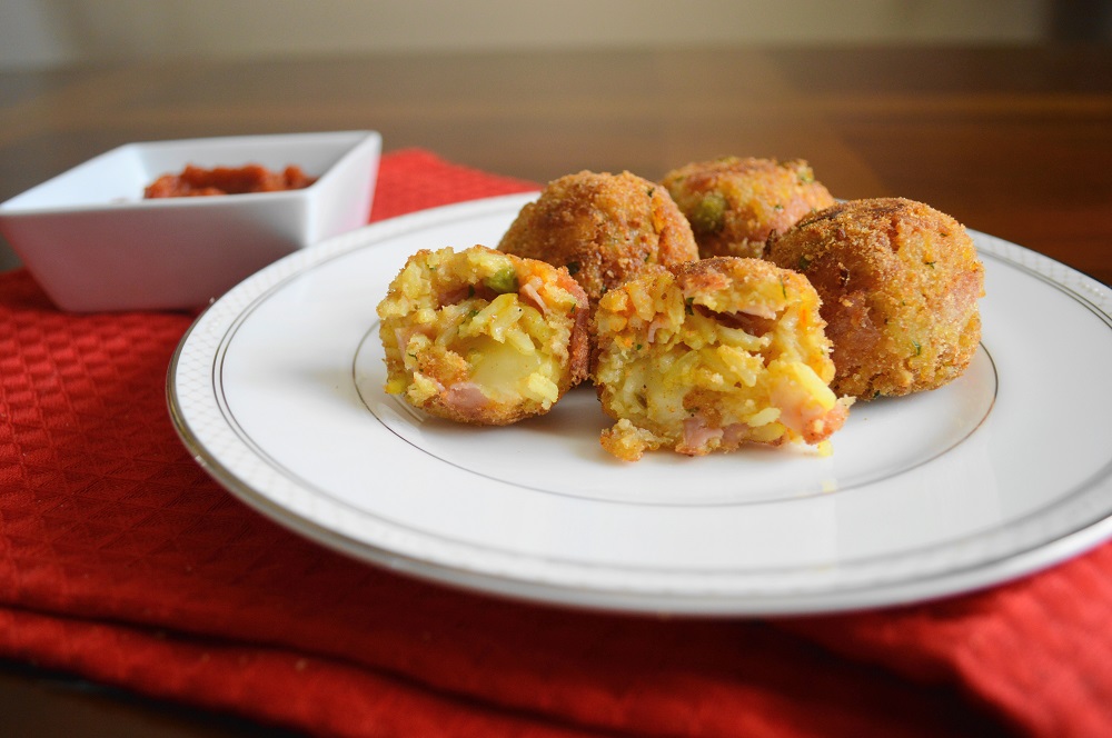 Spicy Ham and Cheese Croquettes