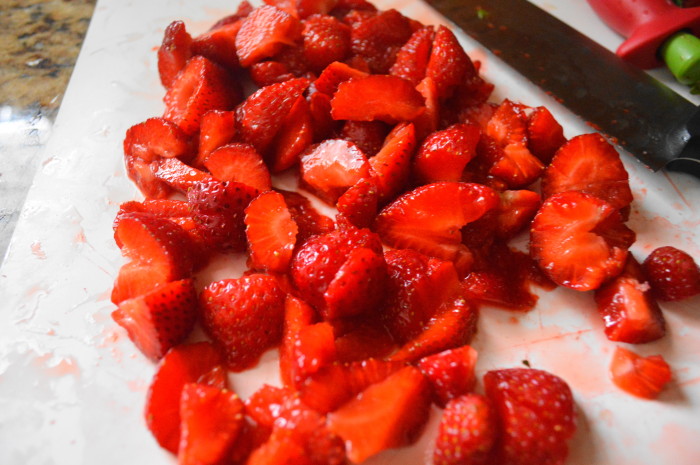 Gorgeous farm fresh strawberries