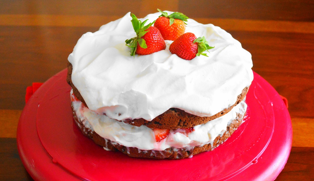 Chocolate Strawberry Shortcake