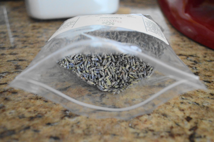 Fragrant lavender from Savory Spice Shop. I'm like a kid in a candy store there! 