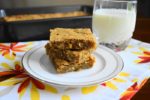 Coconut Ginger Blondies