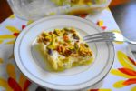 Goat Cheese, Apricot and Pistachio Squares