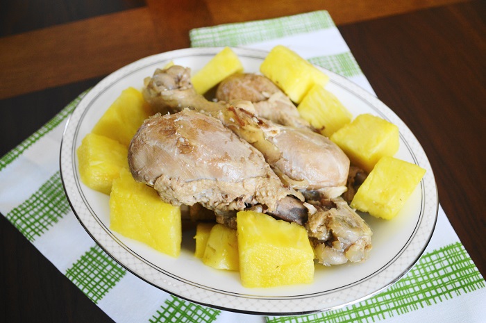 Coconut Rum Braised Chicken