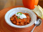 Meaty Pumpkin Chili