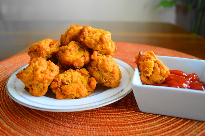 Sweet Potato Maple Bacon Fritters