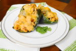 Chicken Stuffed Poblanos