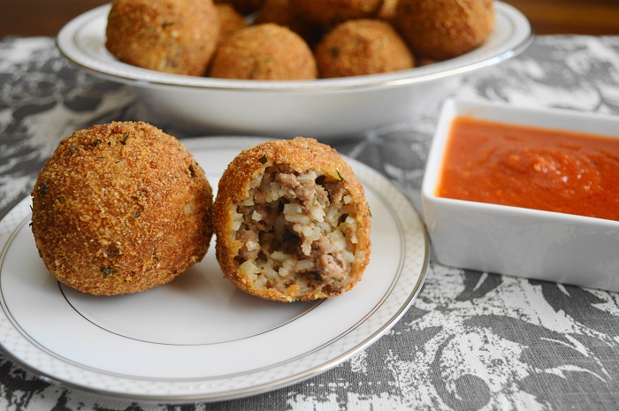 Beef Arancini - Jeanie and Lulu's Kitchen