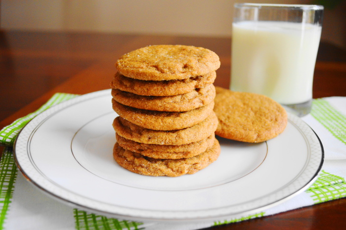 Spiced Ginger Molasses Cookies