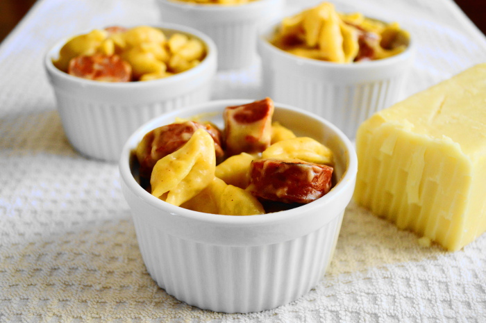 Pumpkin Sausage Mac and Cheese