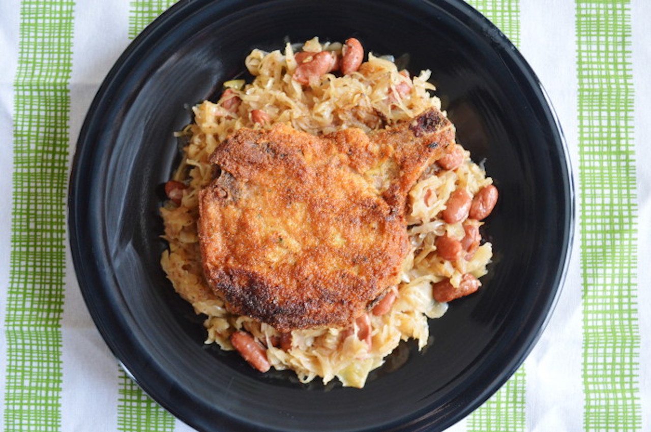 Nana's Pan Fried Pork Chops