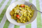 Chili Lime Shrimp Pesto Pasta