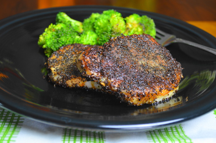 Coffee rubbed pork clearance chops