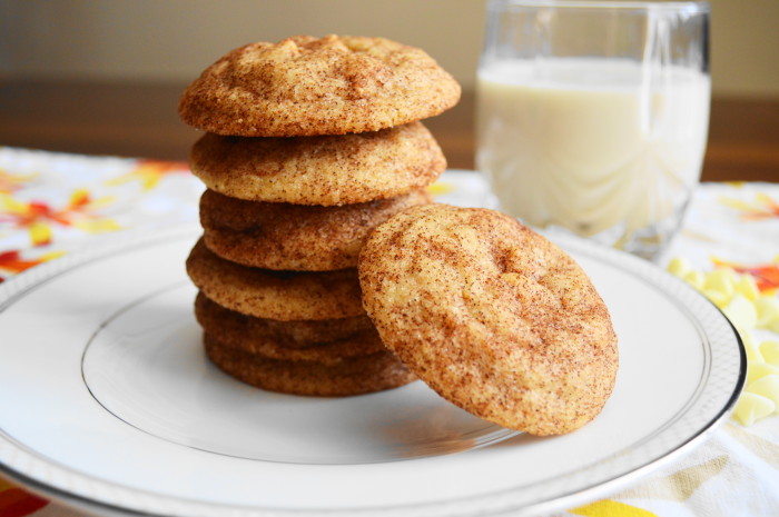 Ginger White Chocolate Snickerdoodles