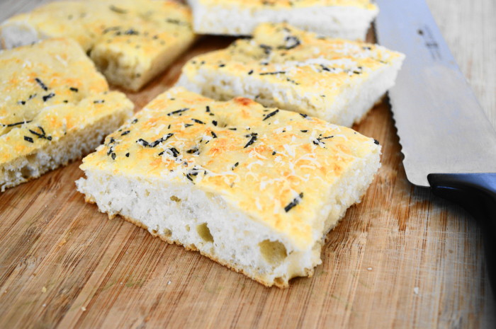 Parmesan Rosemary Focaccia Bread