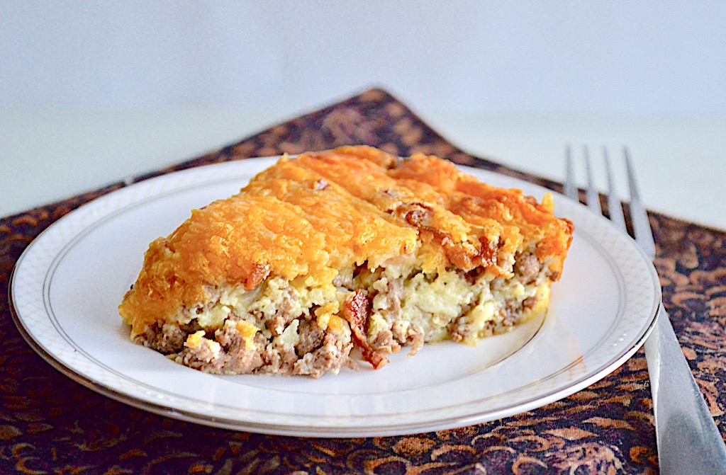 Bacon Cheeseburger Pie