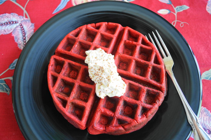 Red Waffles – Jeanie and Lulu's Kitchen