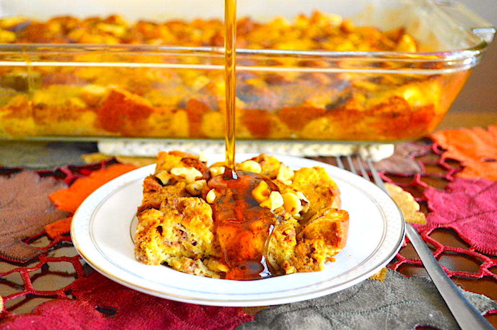 Pumpkin French Toast Casserole