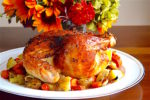 Orange Lavender Whole Roasted Chicken