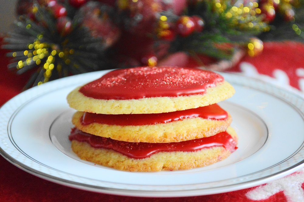 Mascarpone Rose Cookies