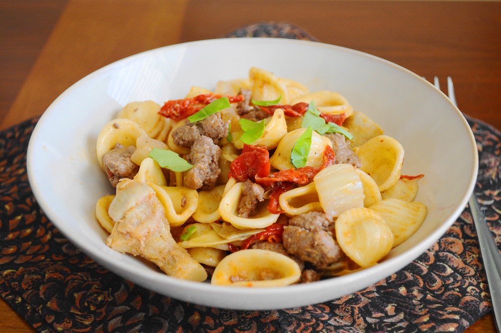 Turkey Sausage and Fennel Orecchiette