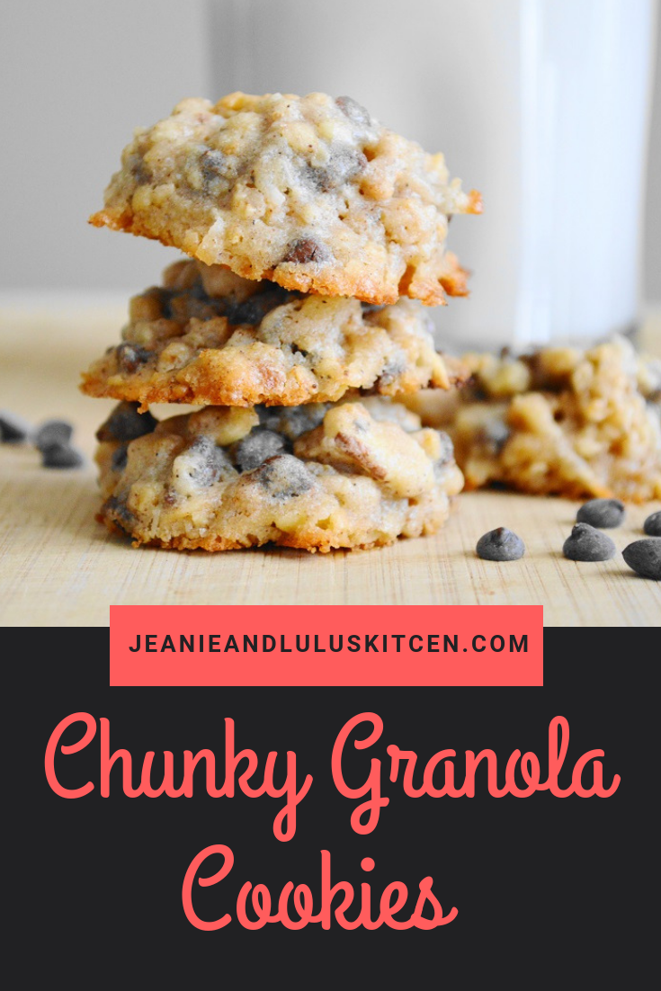 Chunky Granola Cookies