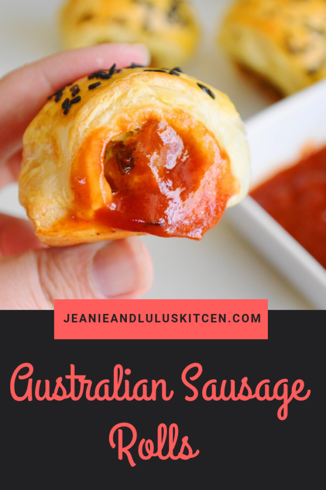 Australian Sausage Rolls Jeanie And Lulus Kitchen 4497