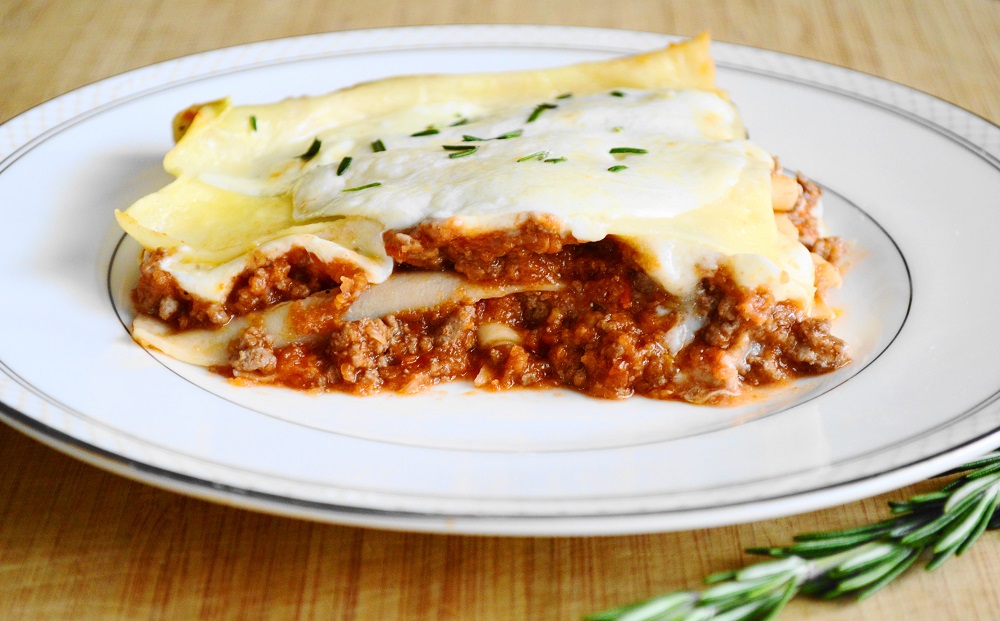 Classic Lasagna Bolognese - Jeanie and Lulu's Kitchen