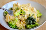 Chicken, Broccoli and Cheddar Risotto