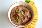 Roasted Eggplant Black Bean Dip