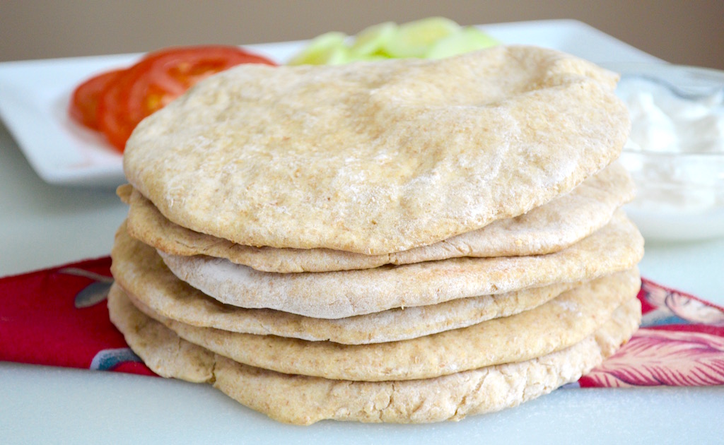 Whole Wheat Pita Bread