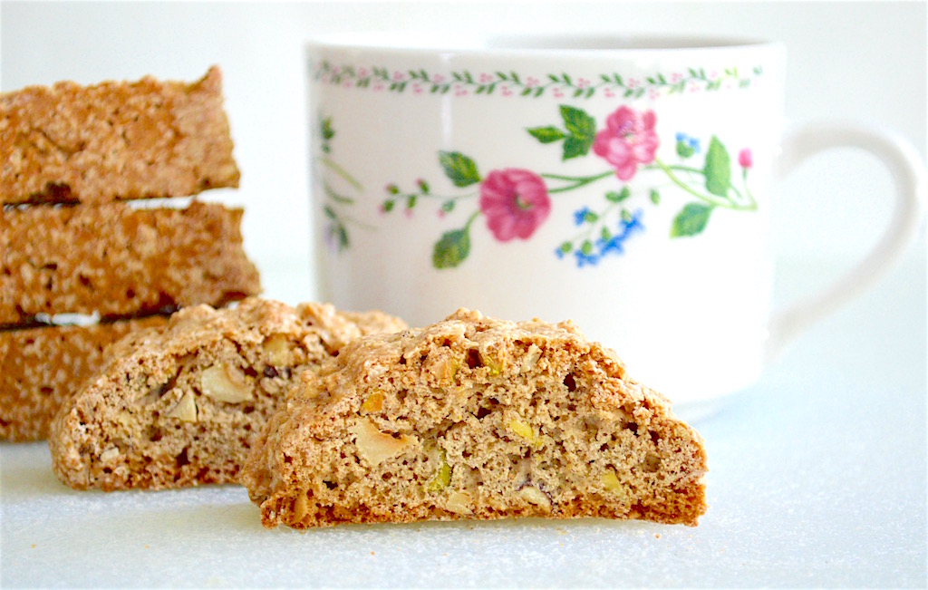 Hazelnut Pistachio Biscotti