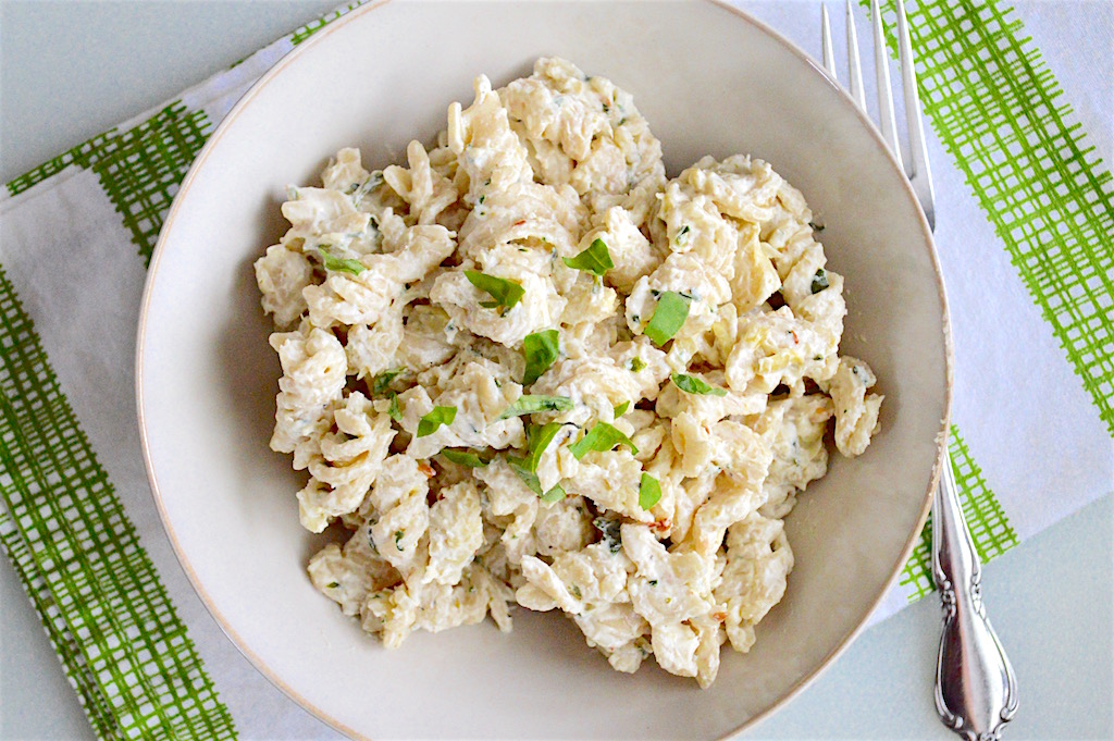 Spinach Artichoke Dip Pasta