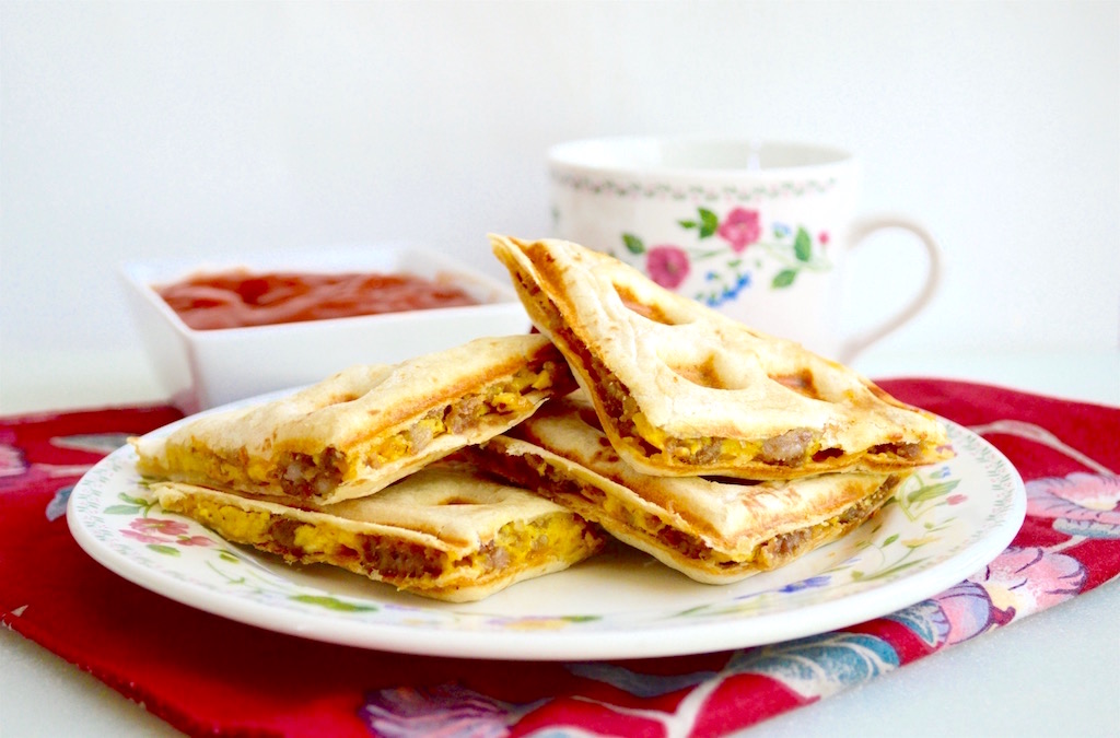 Easy Quesadilla (in Waffle Maker) - All You Need is Brunch