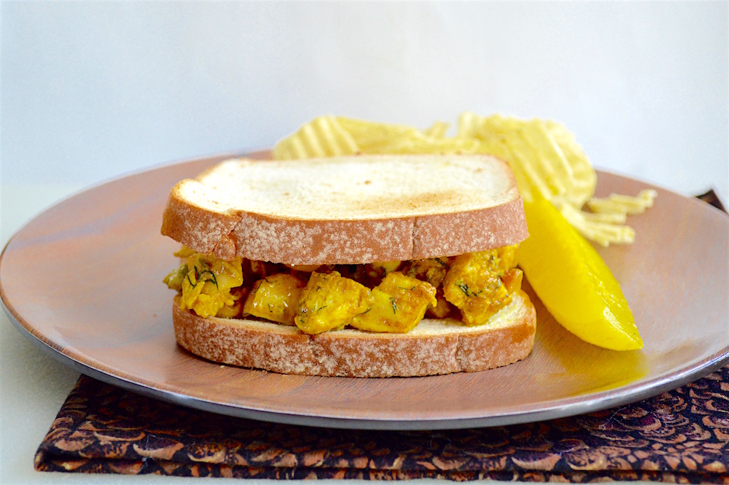 Curry Chicken Salad Sandwiches