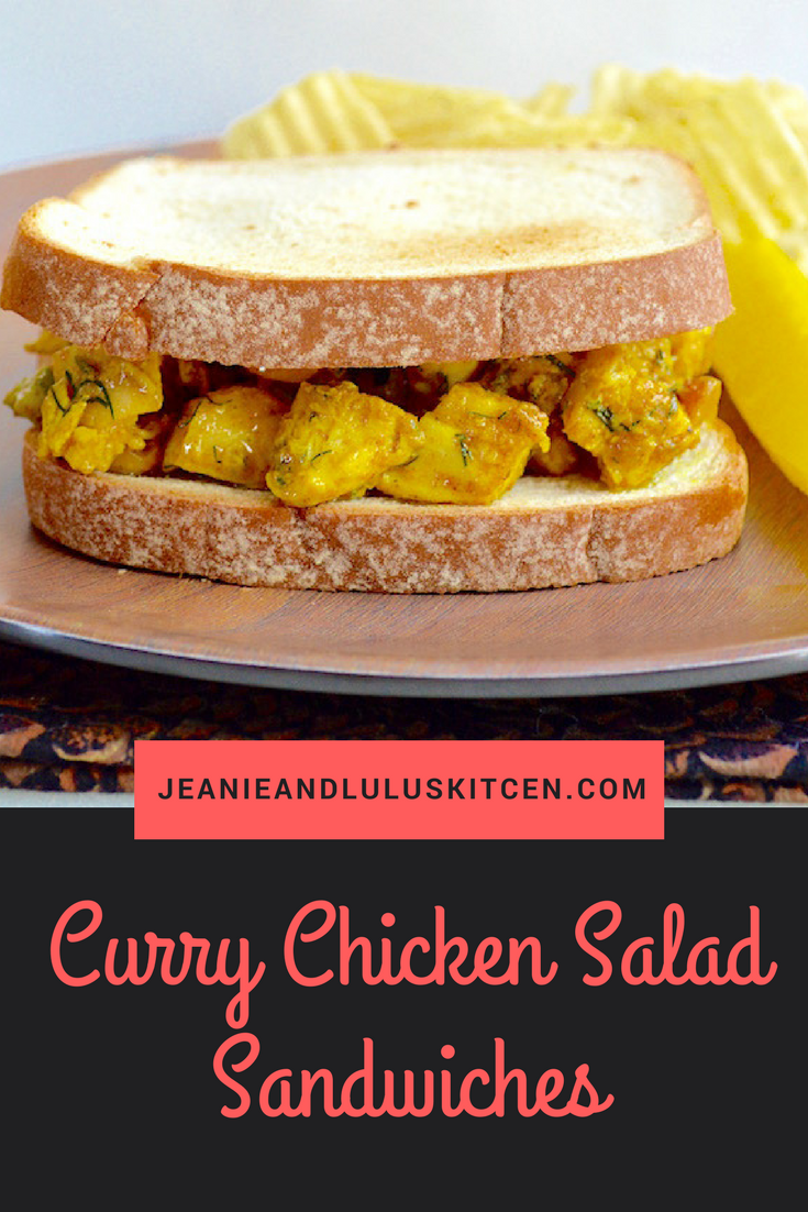 Curry Chicken Salad Sandwiches