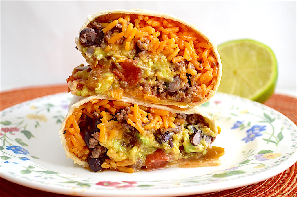 Beef & Bean Burrito