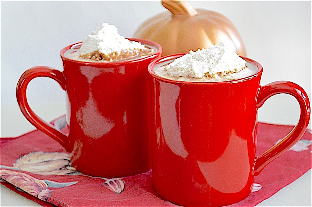 Slow Cooker Pumpkin Spiced Hot Cocoa