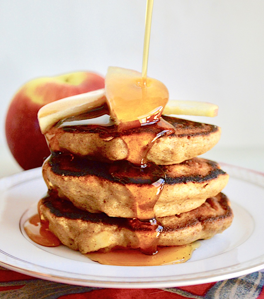 Apple Oat Pancakes