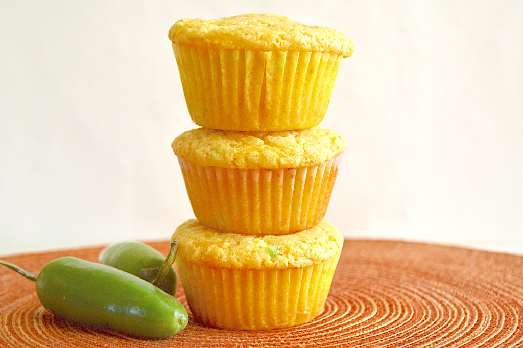 Cheddar Jalapeno Corn Muffins