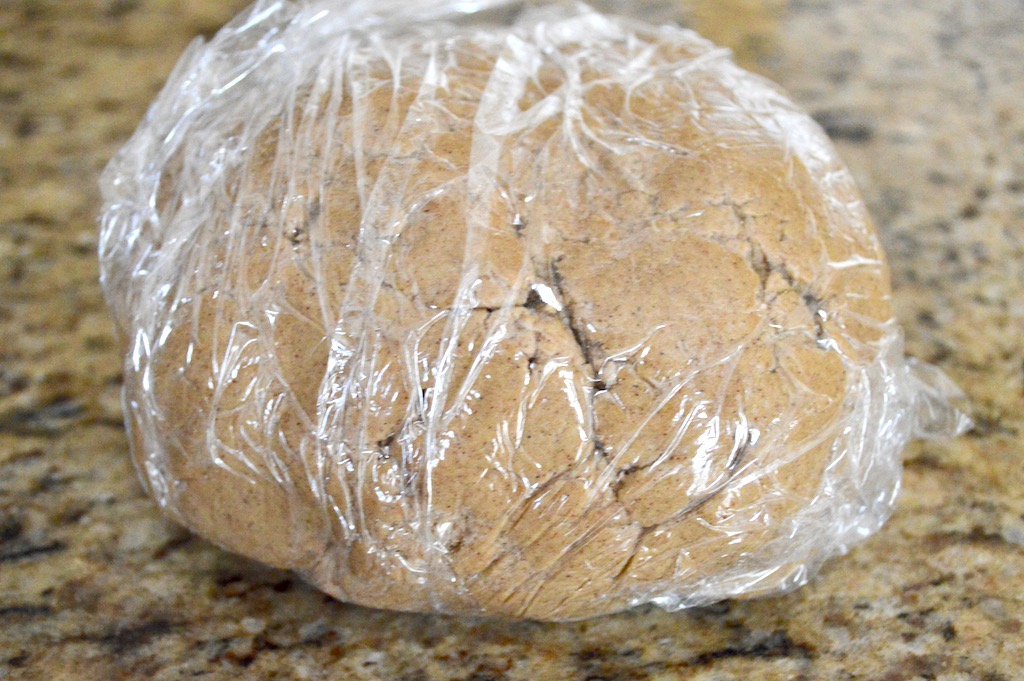 The dough for the gingerbread fairies came together quickly and easily in my beloved stand mixer. It had so many warm spices for big flavor! I chilled it for three hours to make it easy to roll out and cut. 