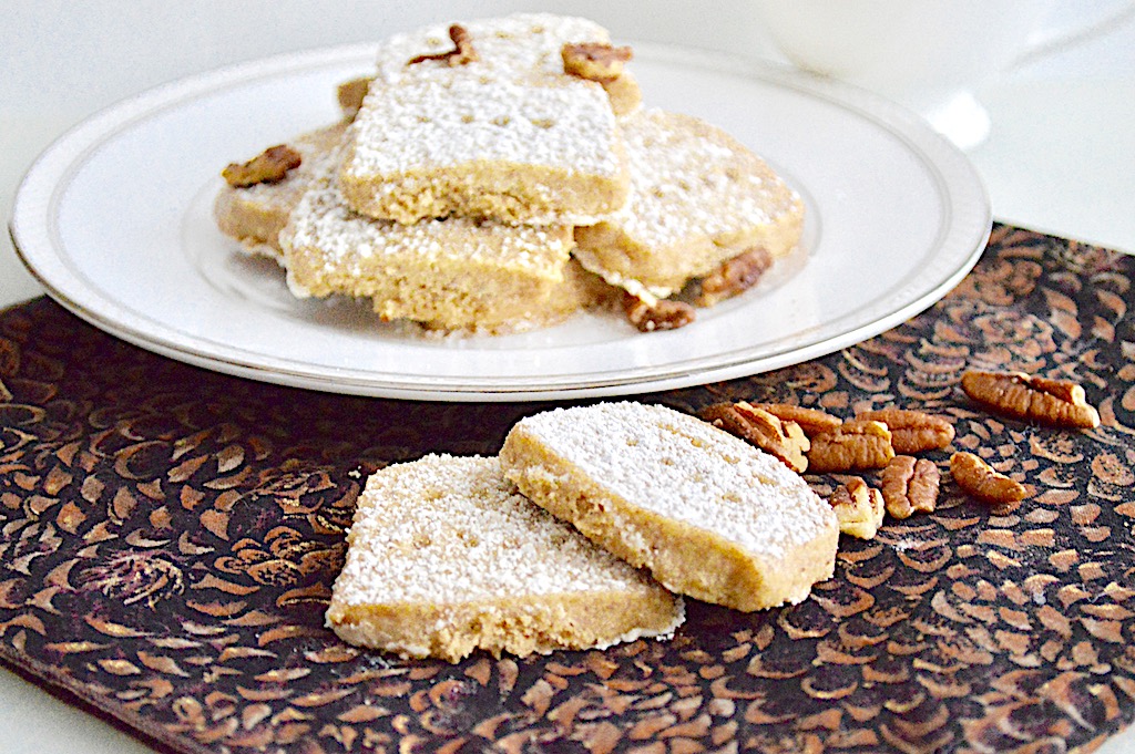 Pecan Shortbread Cookies