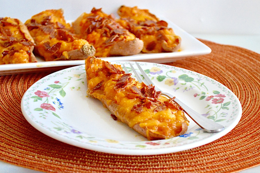 Twice Baked Sweet Potatoes