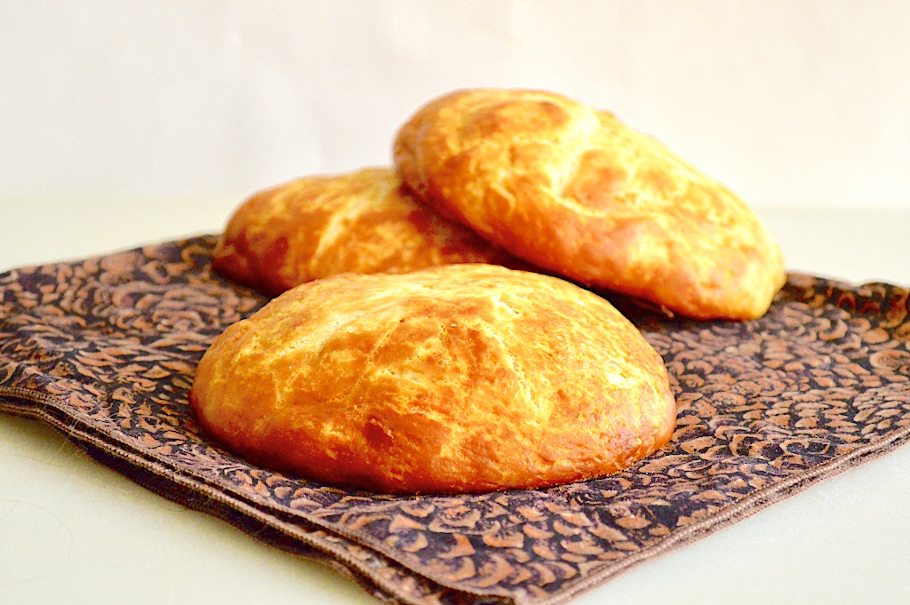 Homemade Pretzel Buns