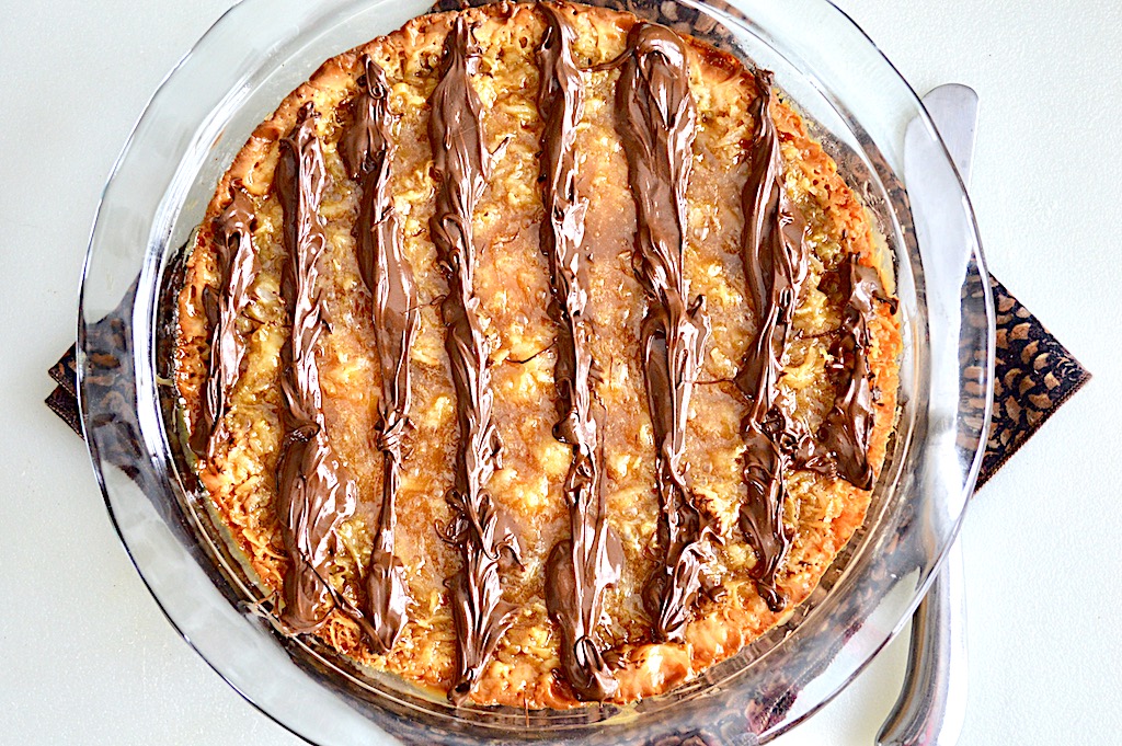 Samoa Cookie Pie