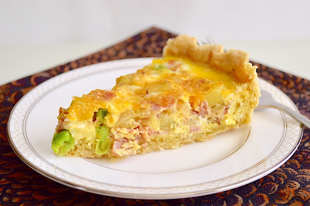 Loaded Ham Quiche